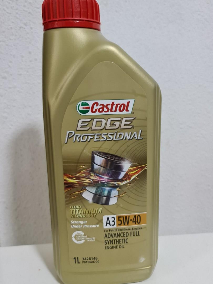 Ready Stock] Castrol Edge Professional 5W-40 Fully Synthetic