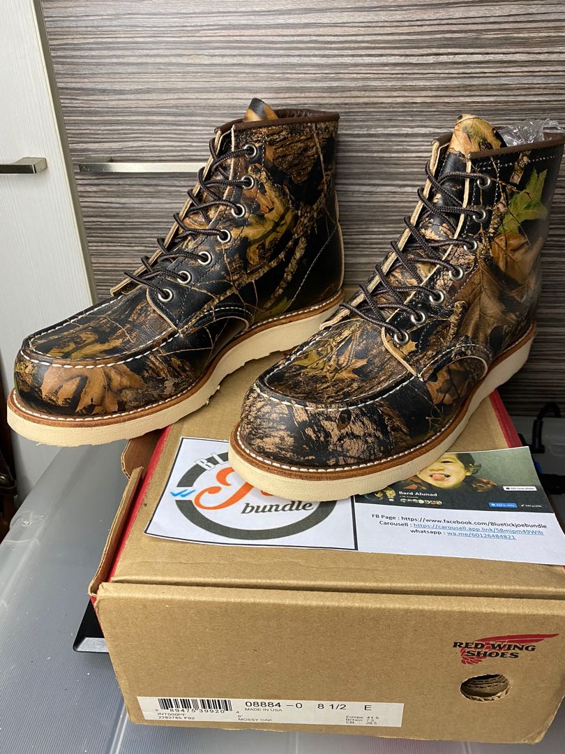 red wing 8884 mossy oak CEGICAP