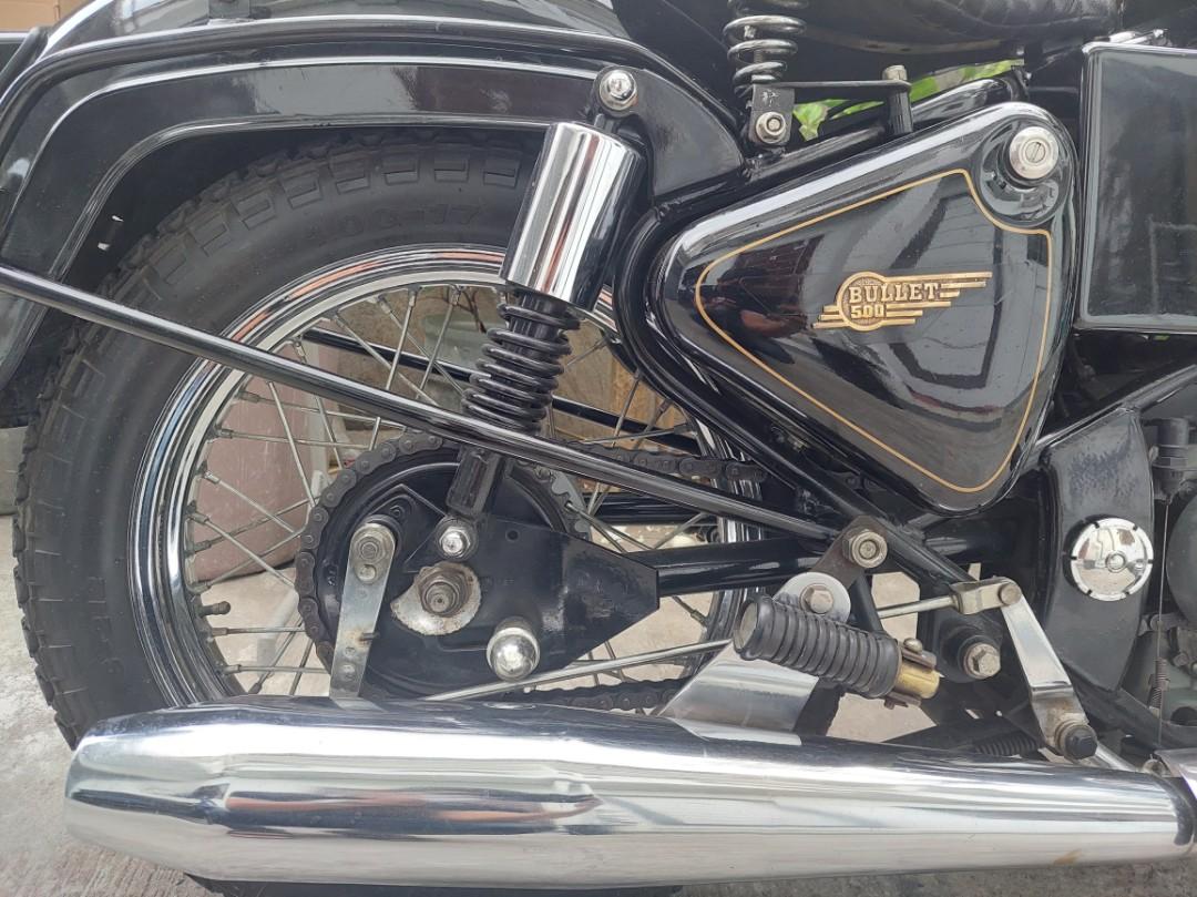 heavy crank royal enfield bullet