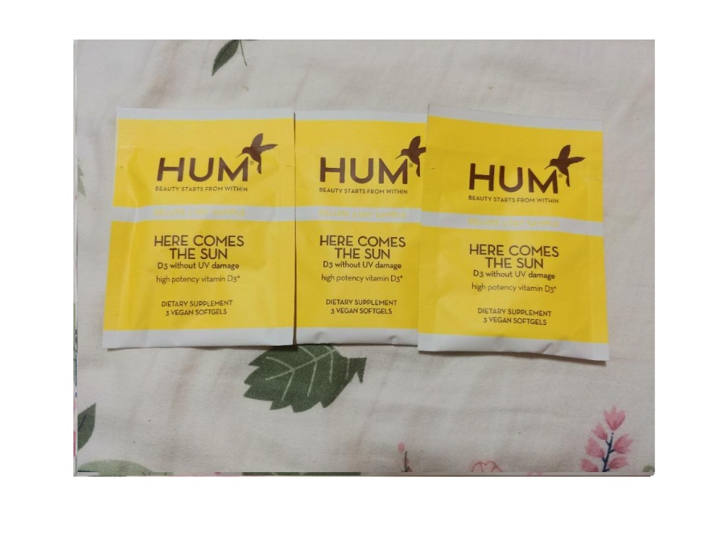 {Sample} HUM Nutrition Here Comes The Sun 3.95g (pack of 3), Beauty ...