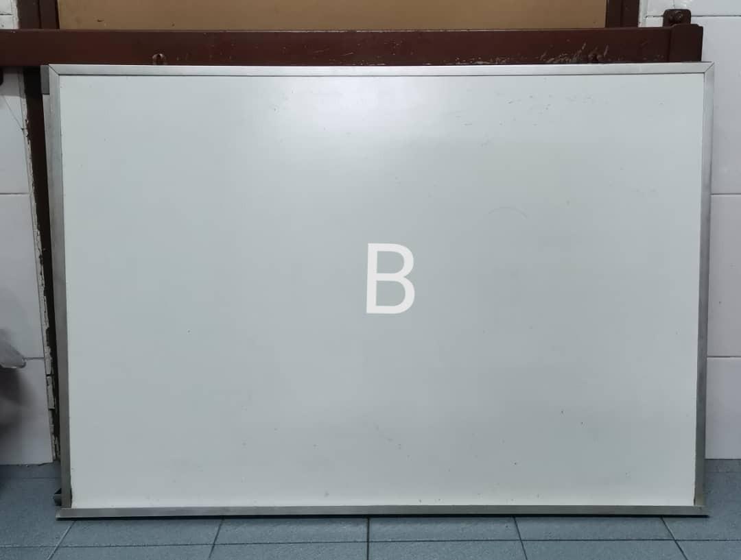 SECOND HAND WHITEBOARD, Hobbies & Toys, Stationery & Craft, Stationery