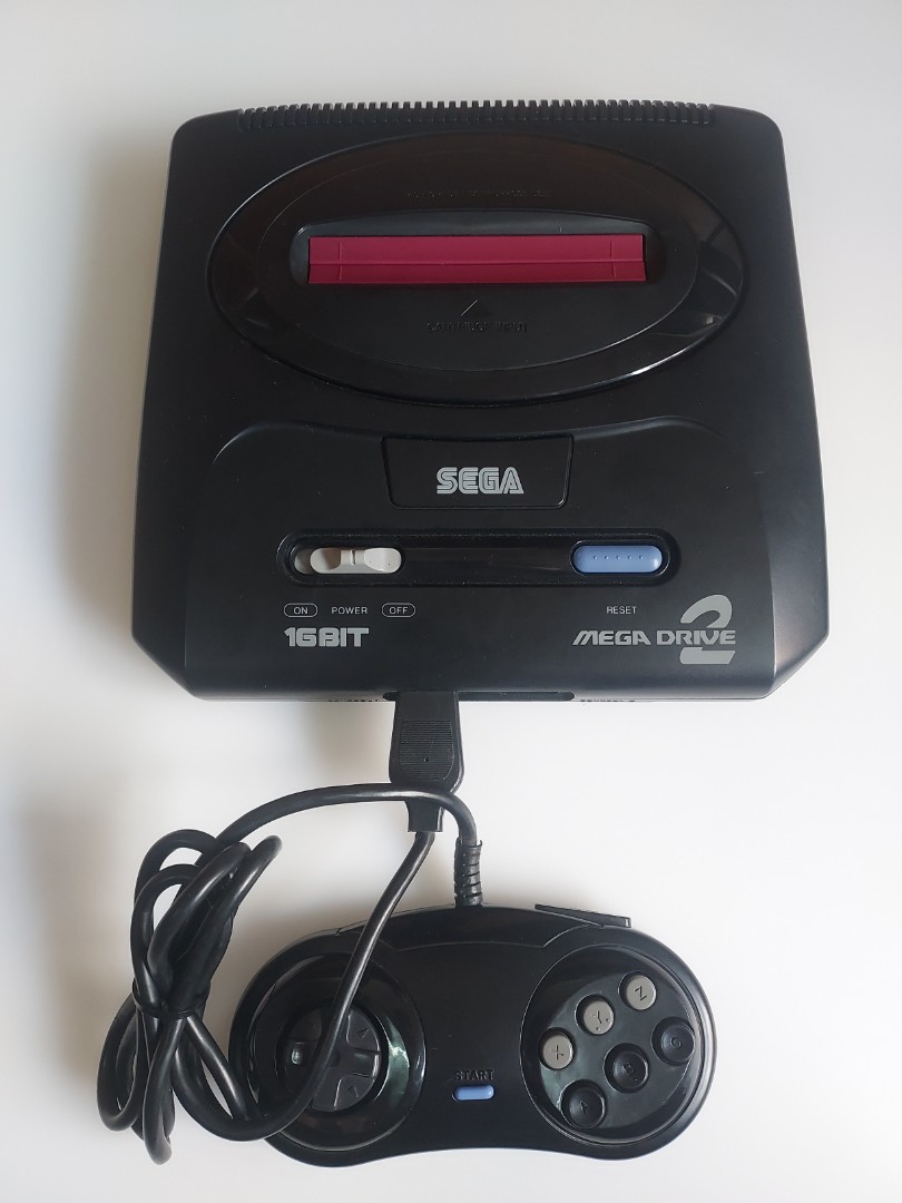 SEGA MEGA DRIVE 2 | MK - 1631 - 07, Video Gaming, Video Game Consoles ...