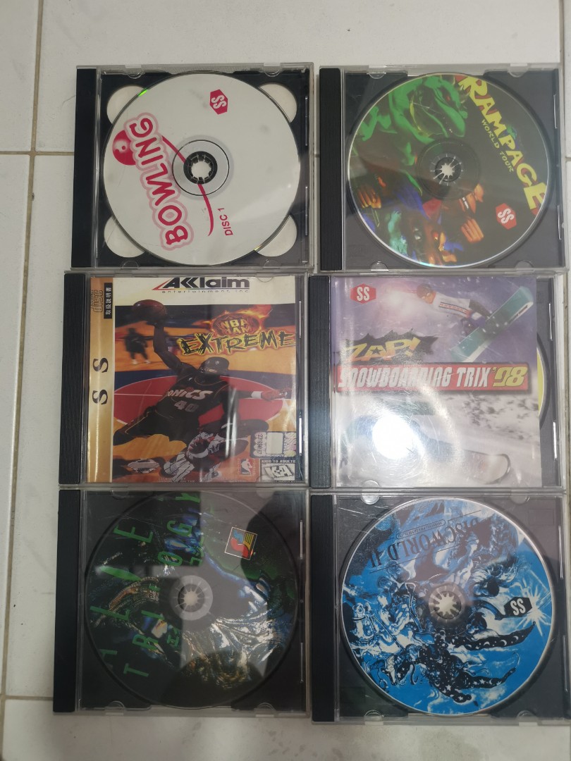 Sega Saturn, Hobbies & Toys, Music & Media, CDs & DVDs on Carousell