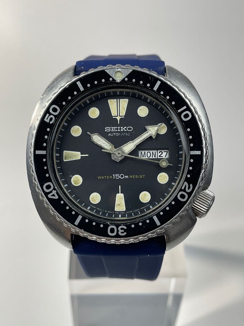 Seiko 3rd Gen Turtle Diver Ref 6309-7049 Vintage Men's Auto Watch Circa  1970s, Luxury, Watches on Carousell
