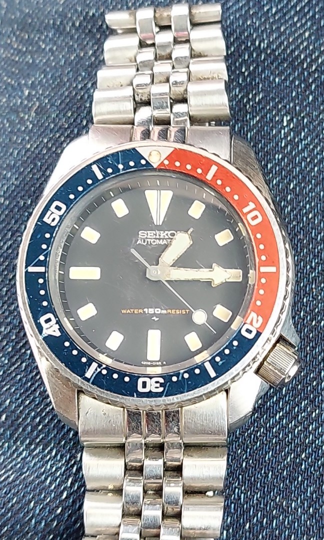 Seiko diver boy size