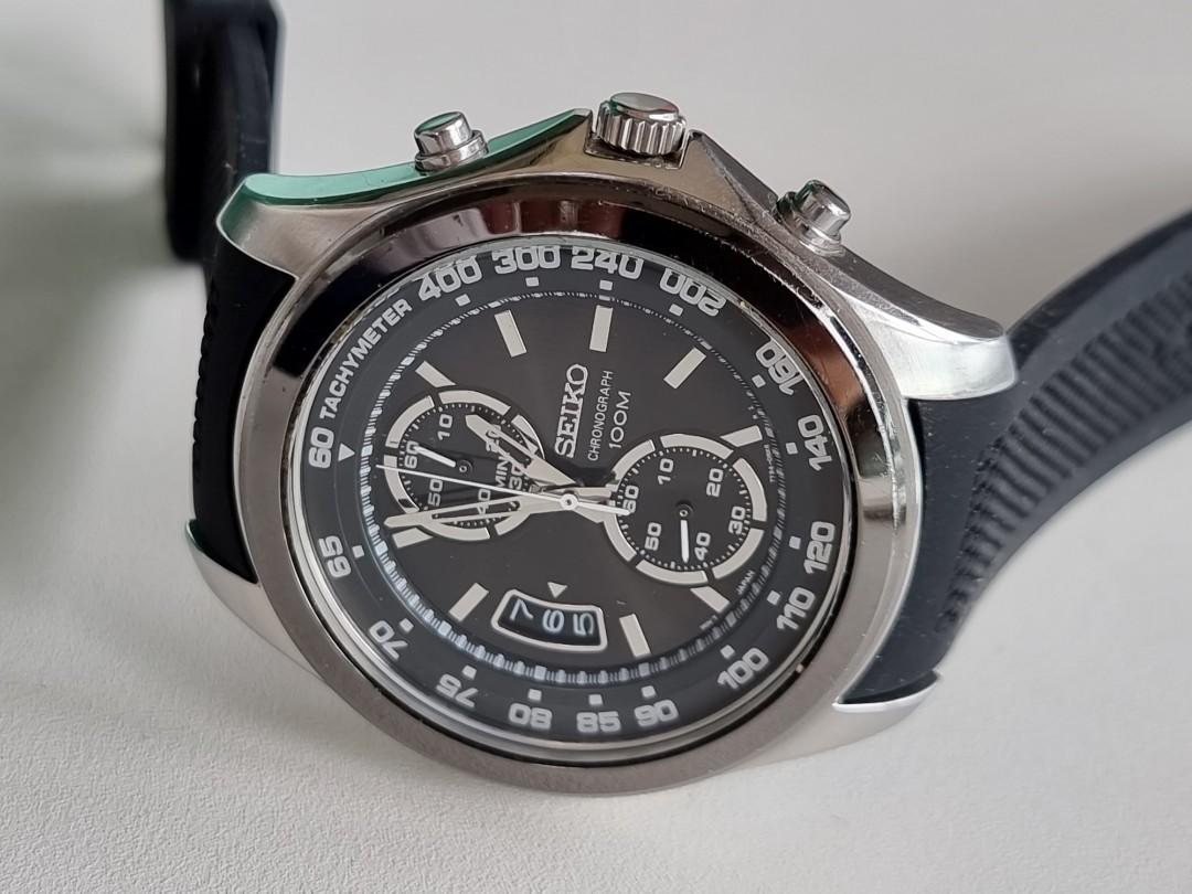 Seiko Chronograph SNN527J1 (7T94 Made in Japan model), Luxury, Watches on  Carousell