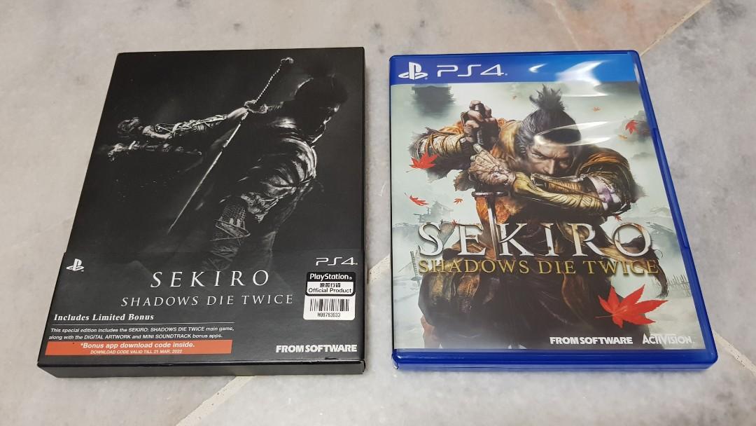 Sekiro Shadows Die Twice PS4 (Brand New Factory Sealed US Version)  PlayStation 4
