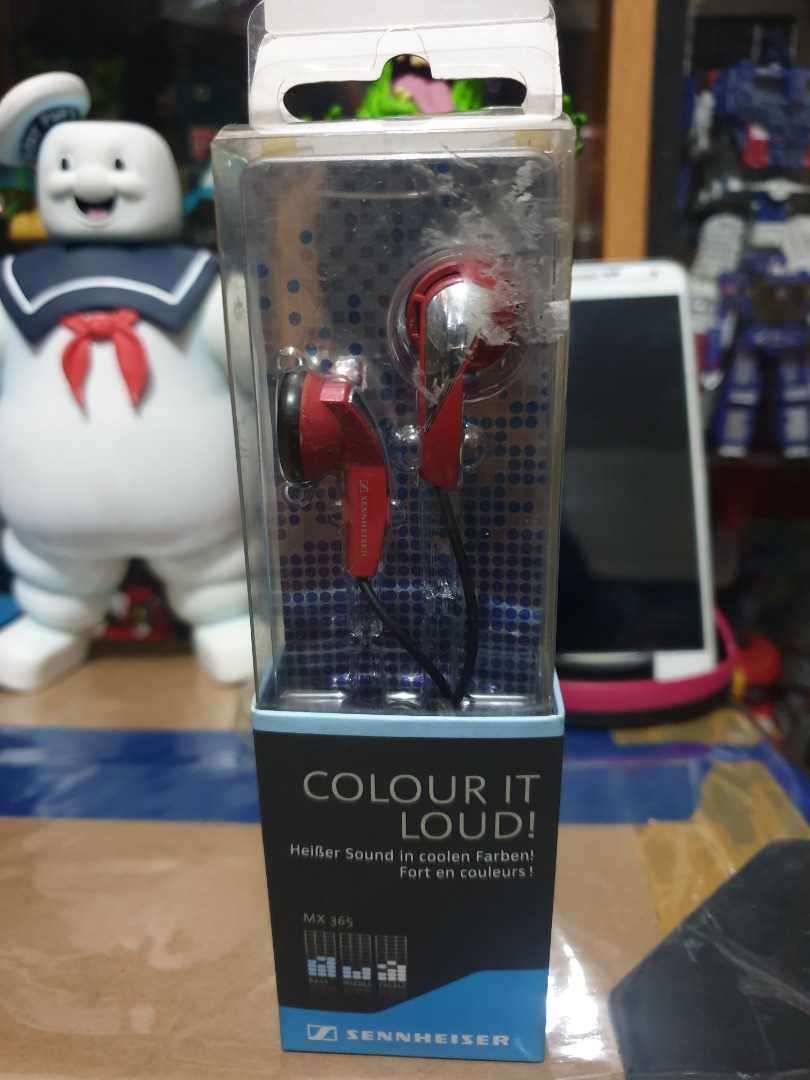 Sennheiser Colour It Loud MX365 earphones headphones audio, Audio