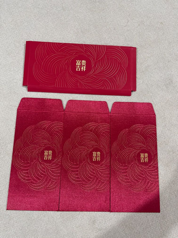Shangri-la Hotel Red Packet (3 pieces), Hobbies & Toys, Stationery ...