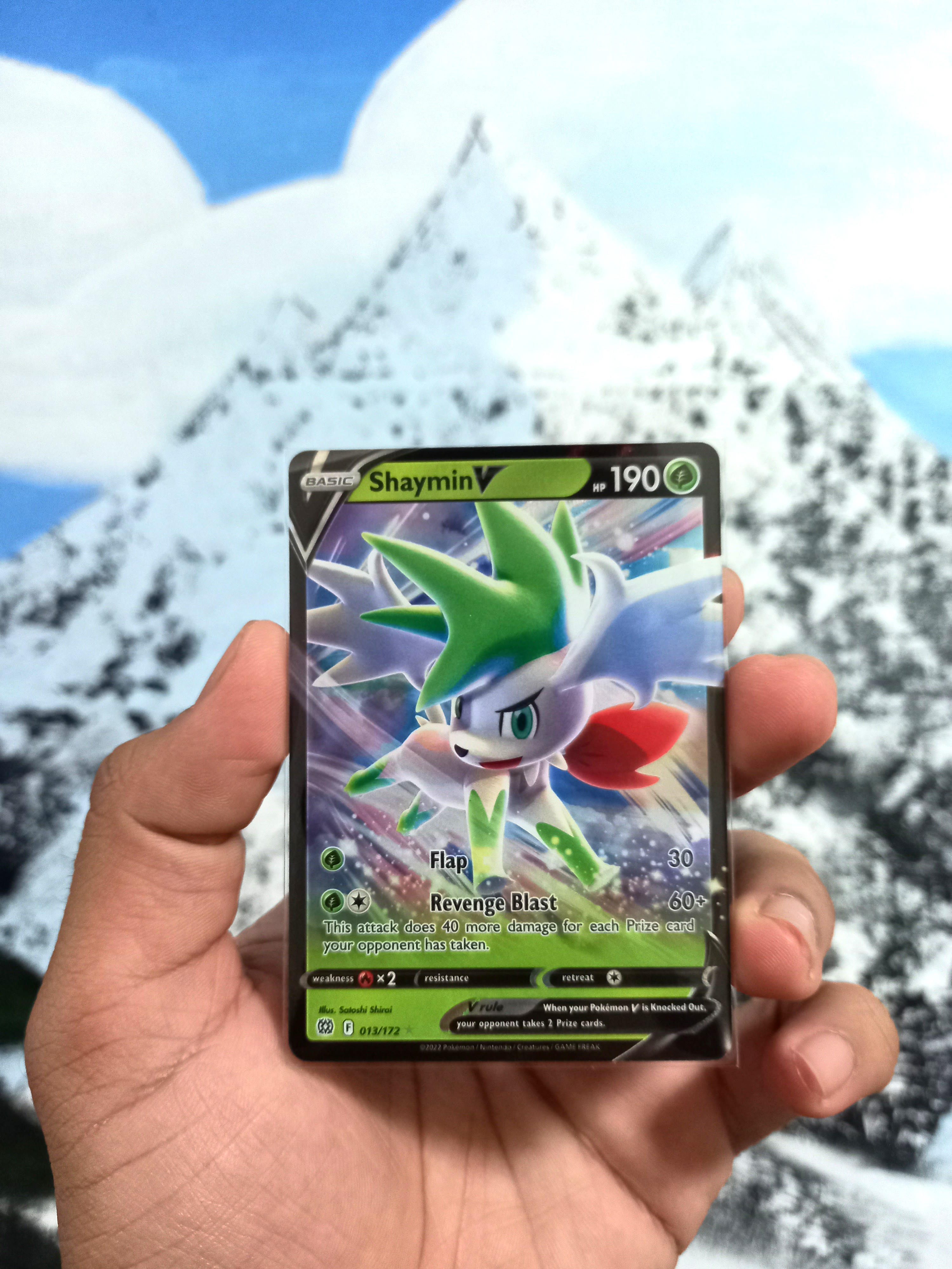 Shaymin V Full Art - Star Birth 🔥, Hobbies & Toys, Toys & Games on  Carousell