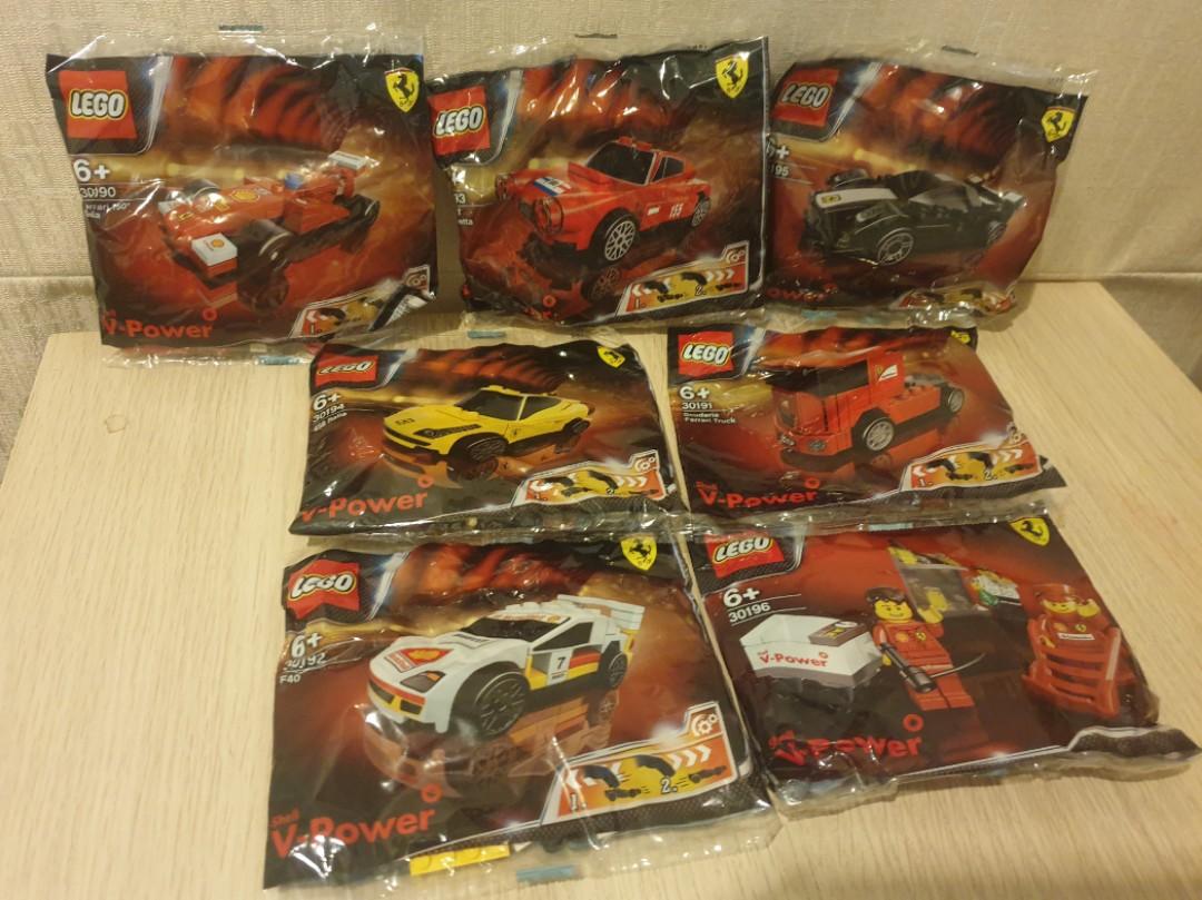 Shell Ferrari Lego Set, Hobbies & Toys, Toys & Games on Carousell
