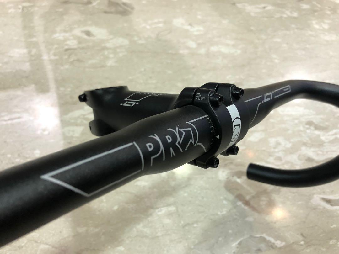 Shimano Pro LT Compact Ergo Handlebar, Sports Equipment, Bicycles  Parts,  Parts  Accessories on Carousell