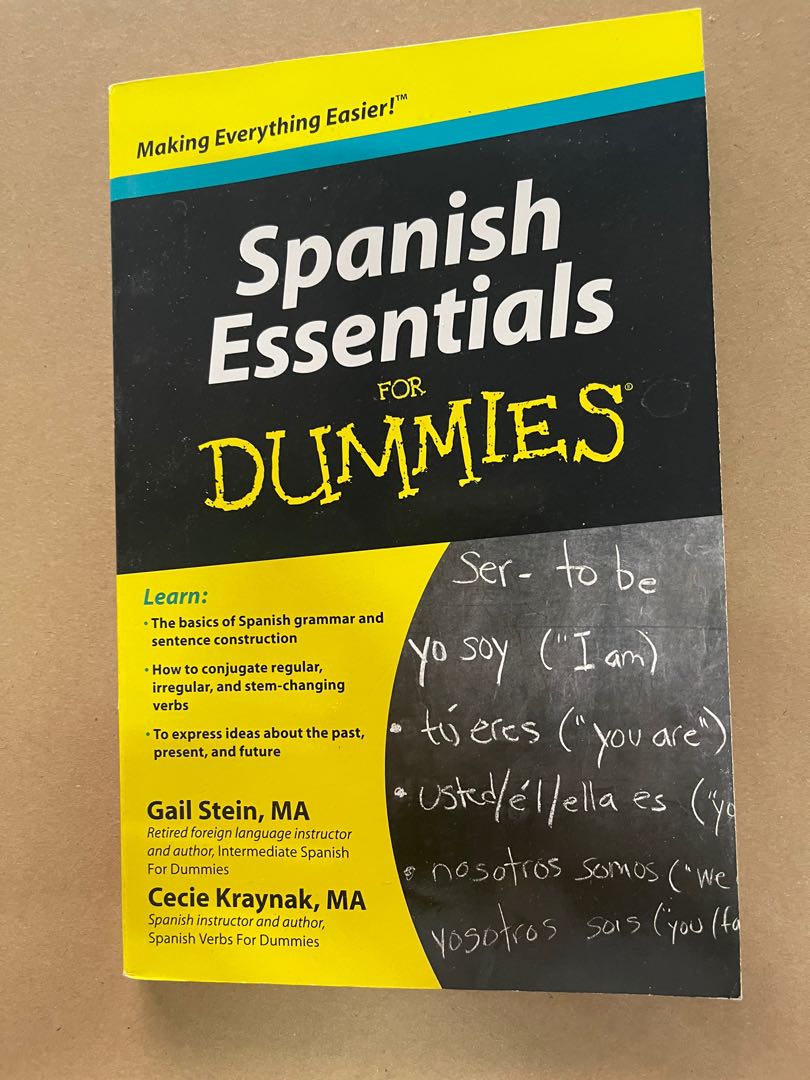 Spanish Essentials for Dummies, Hobbies & Toys, Books & Magazines