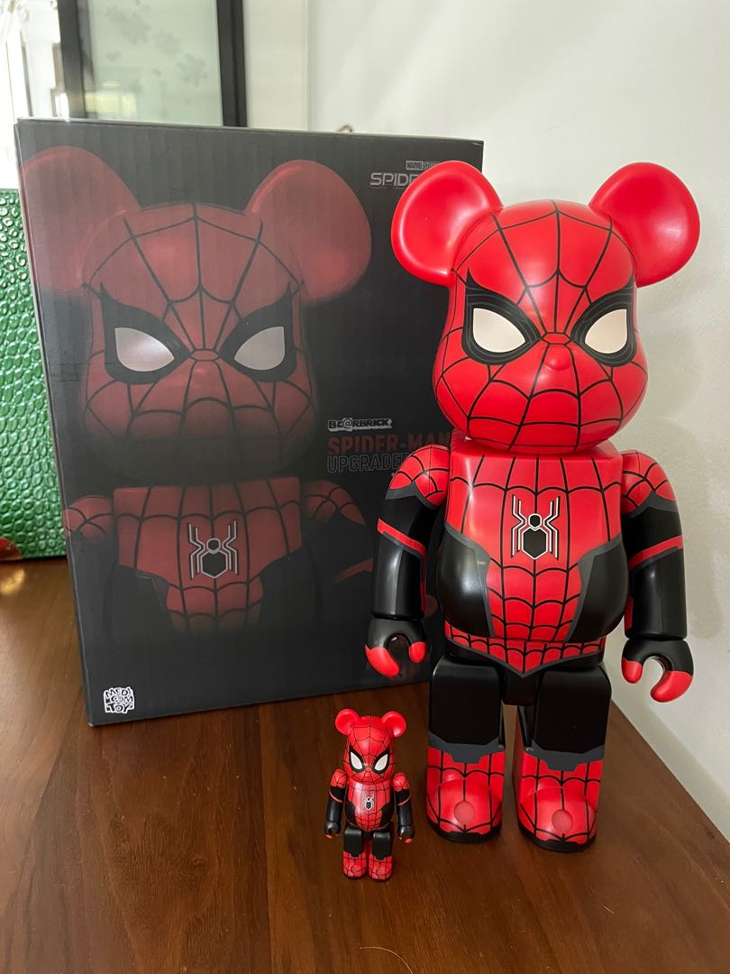 BE@RBRICK SPIDER 100％ & 400％　スパイダーマン