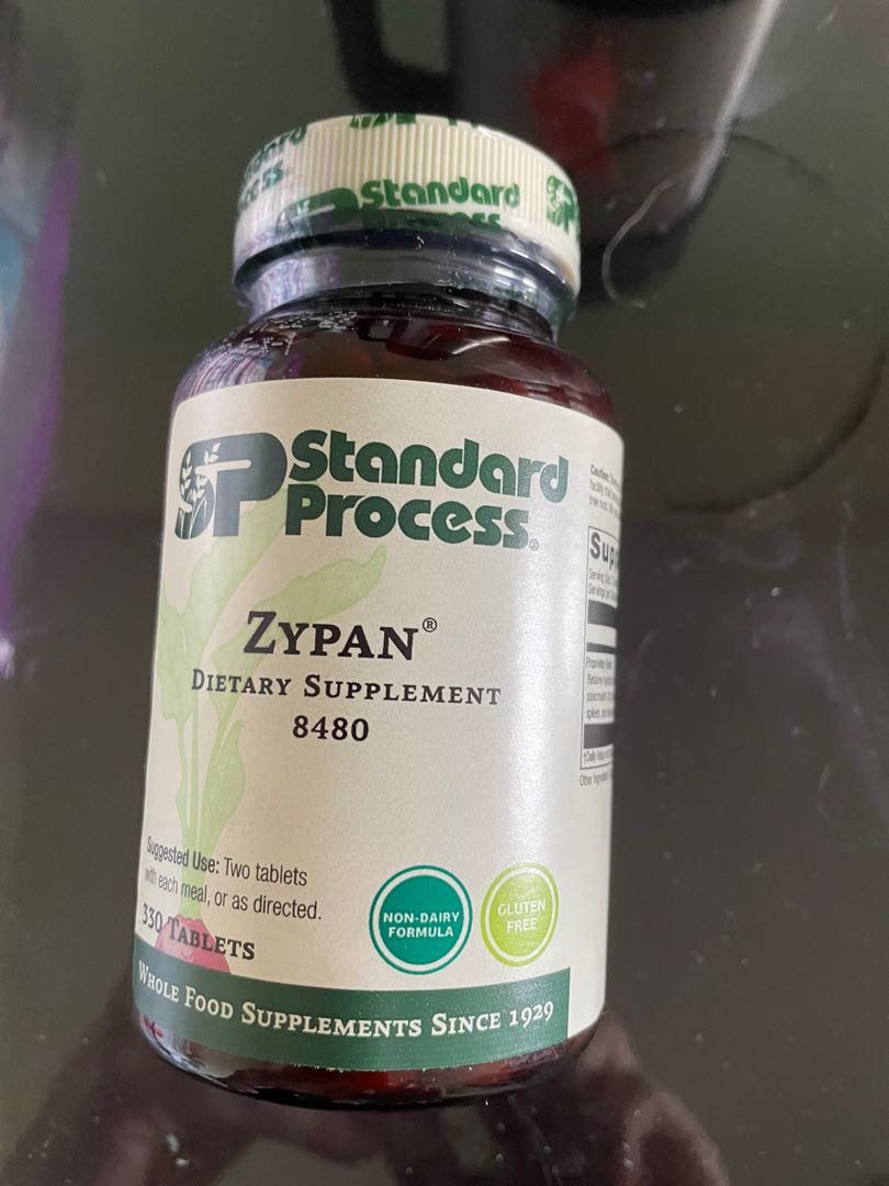 Standard Process Zypan, 健康及營養食用品, 健康補充品, 健康補充品 維他命及補充品 Carousell