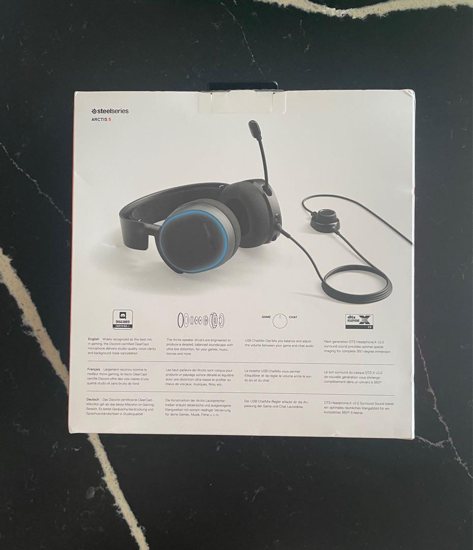 Steelseries Arctis Surround RGB Gaming Headset (Black