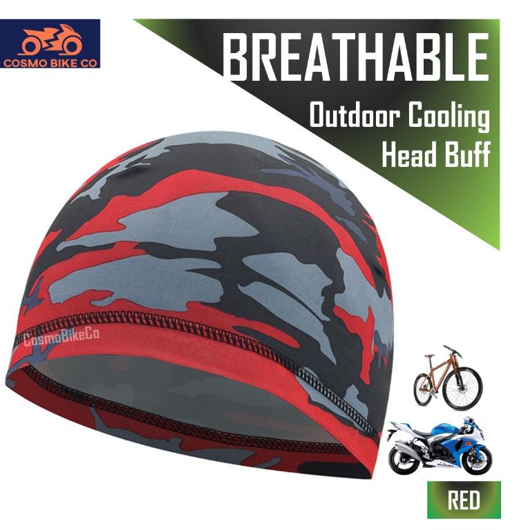 3PCS/Pack Riding Skull Cap Hat Quick-drying Sports Headbands Sweatband Headgear 