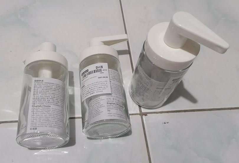 TACKAN Soap dispenser, white, Furniture & Home Living, Home Decor