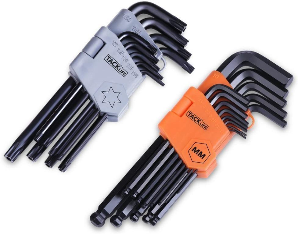 8/10 In1 Hex Key Allen Wrench Set 1.5mm~6/10mm Metric Hand Tool Kit Key Chain CF 
