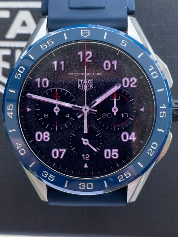 Tag heuer best sale connected 2021 blue