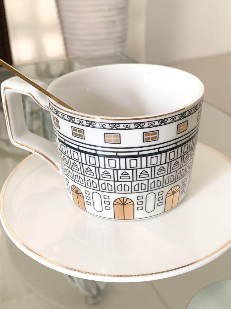 Tea Cup Fornasetti Set (Category: Coffee & Tea Tableware) located in Las Pinas. Submitted by aesthetic.pieces (Listing ID 1127536737, Image 1). Description: Pre order 1 week eta.