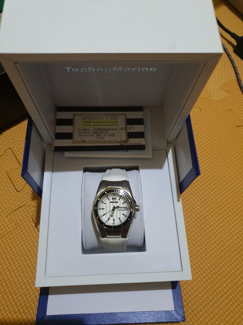 Technomarine Watch (Category: Luxury Watches) located in San Pedro. Submitted by shelabs29 (Listing ID 1148606890, Image 1). Description: pre-loved like new.