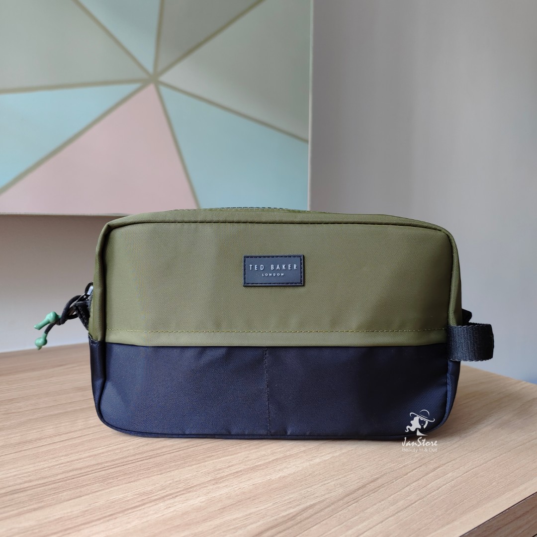Ted Baker Army Handle Toiletries Makeup Accessories Cosmetics Travel Pouch