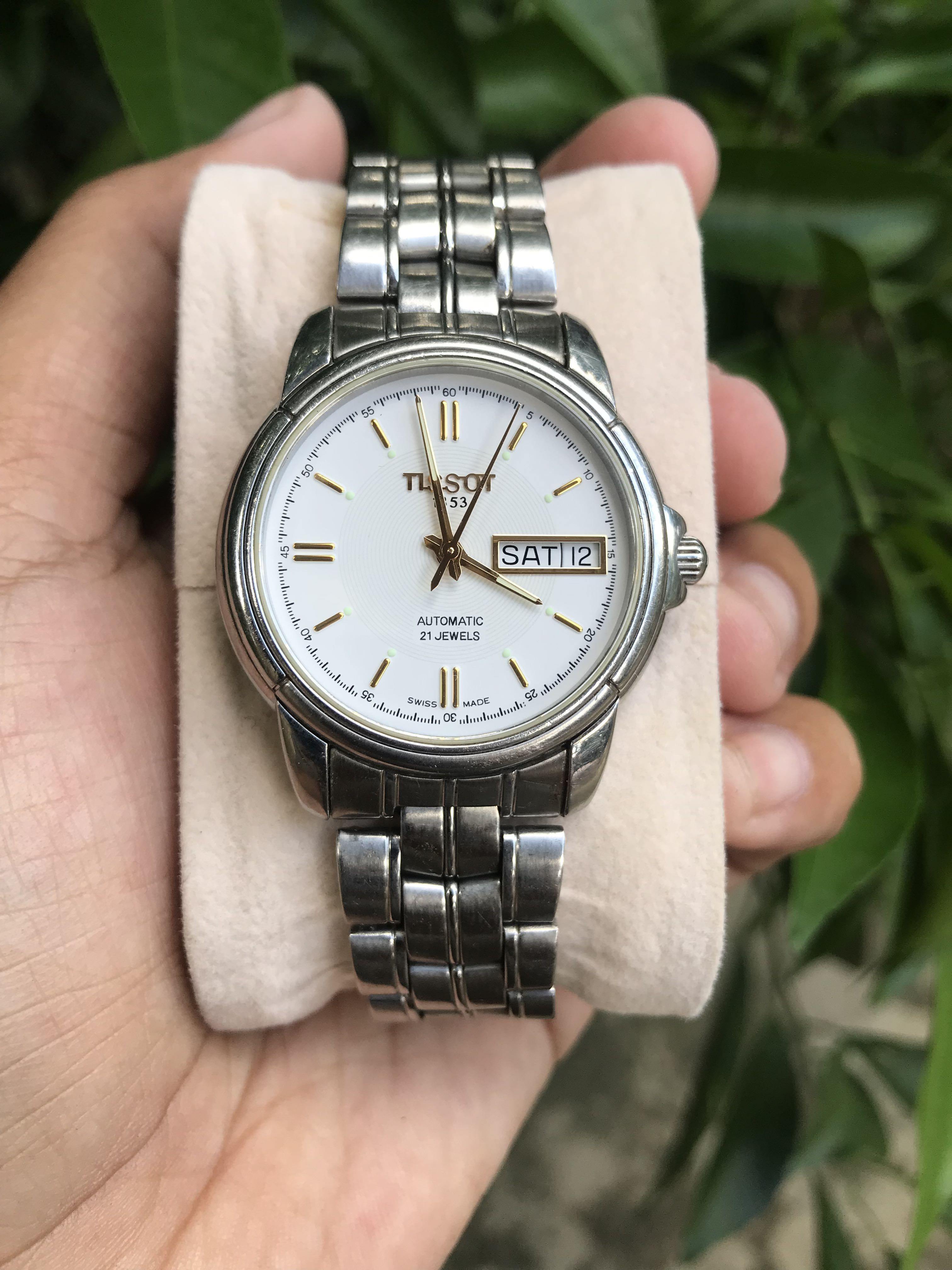 Tissot automatic clearance sapphire crystal