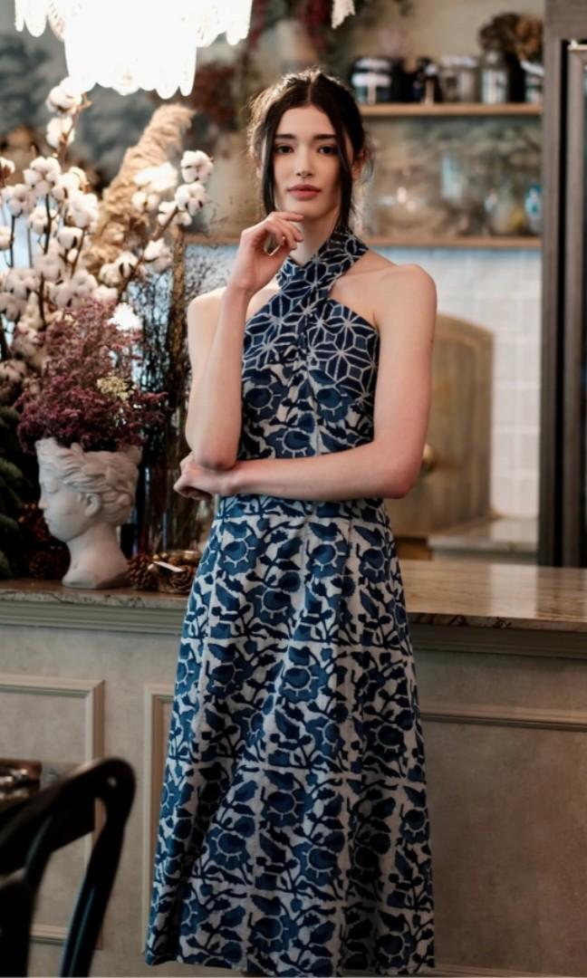 Batik outlet halter dress