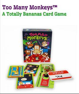 Too Many Monkeys Card Game