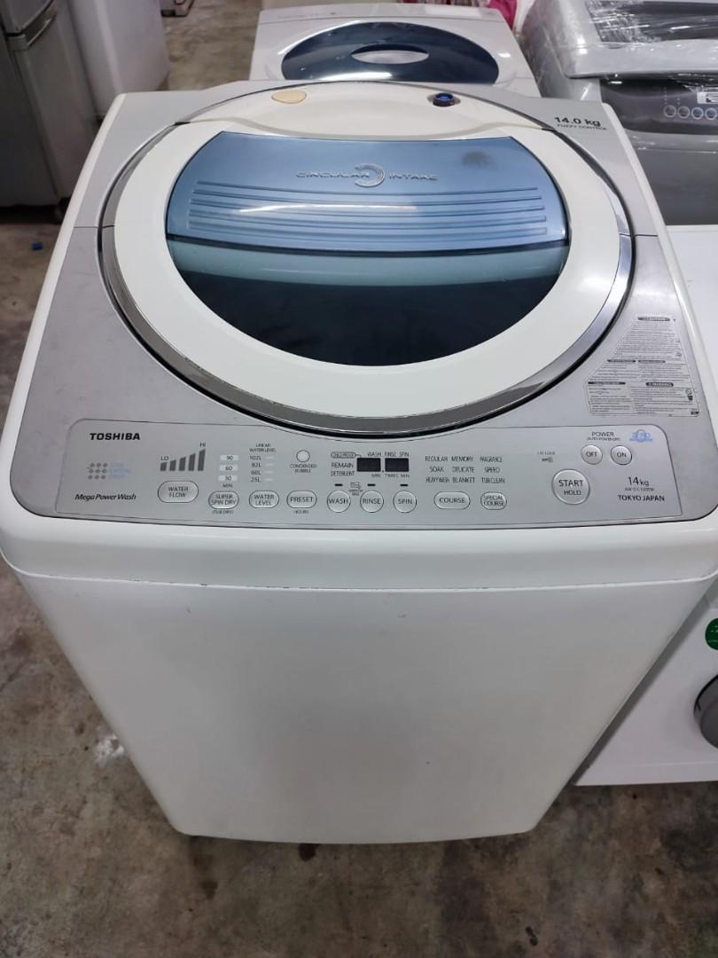 Toshiba washing machine top 14kg