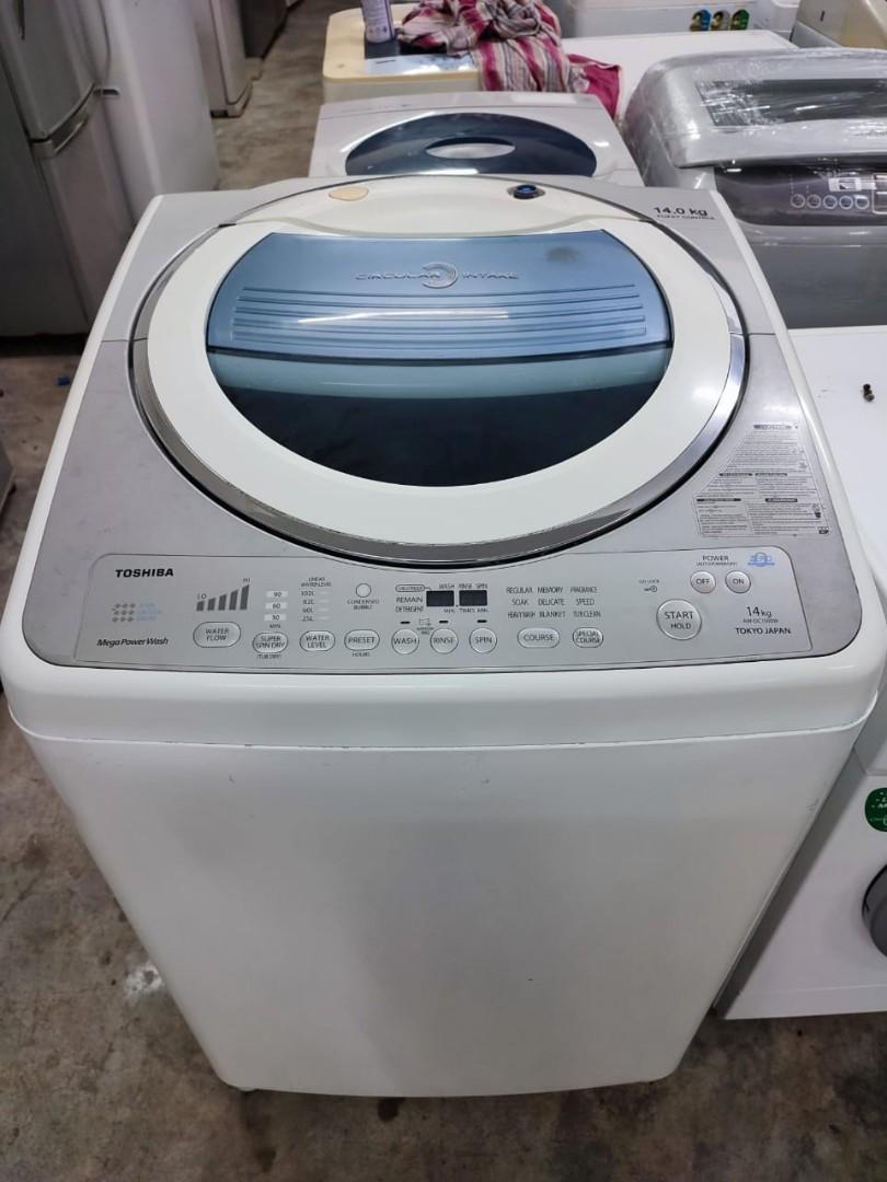 Toshiba washing machine 14kg, TV & Home Appliances, Washing Machines