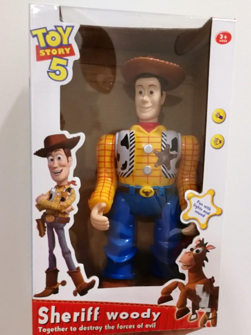 Toy story sheriff deals woody action figure