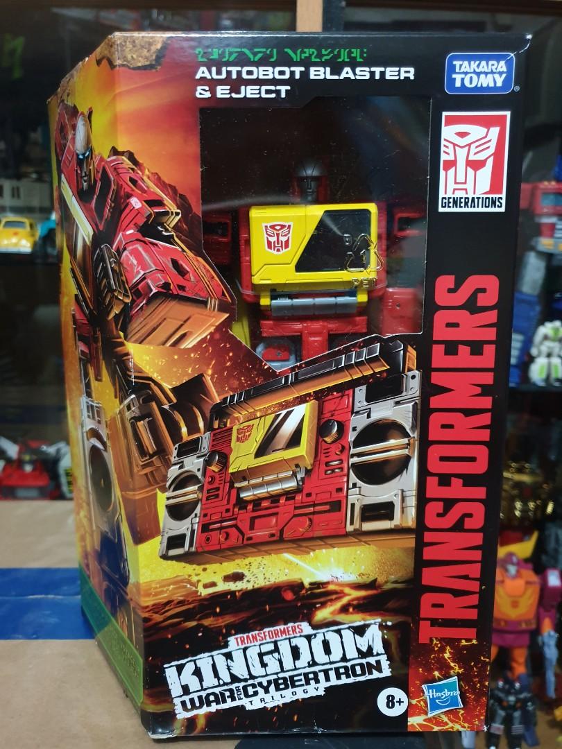 Transformers Kingdom Blaster Eject siege earthrise studio series war
