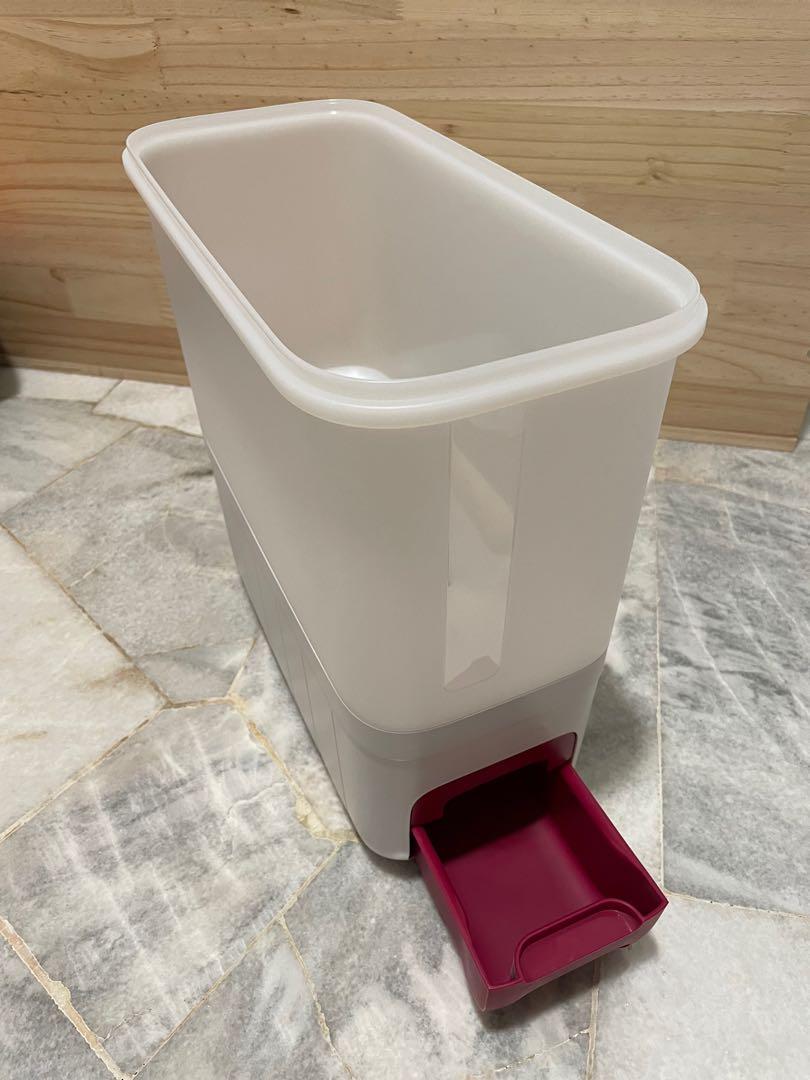 Tupperware Rice Smart 10kg Dispenser, Furniture & Home Living ...