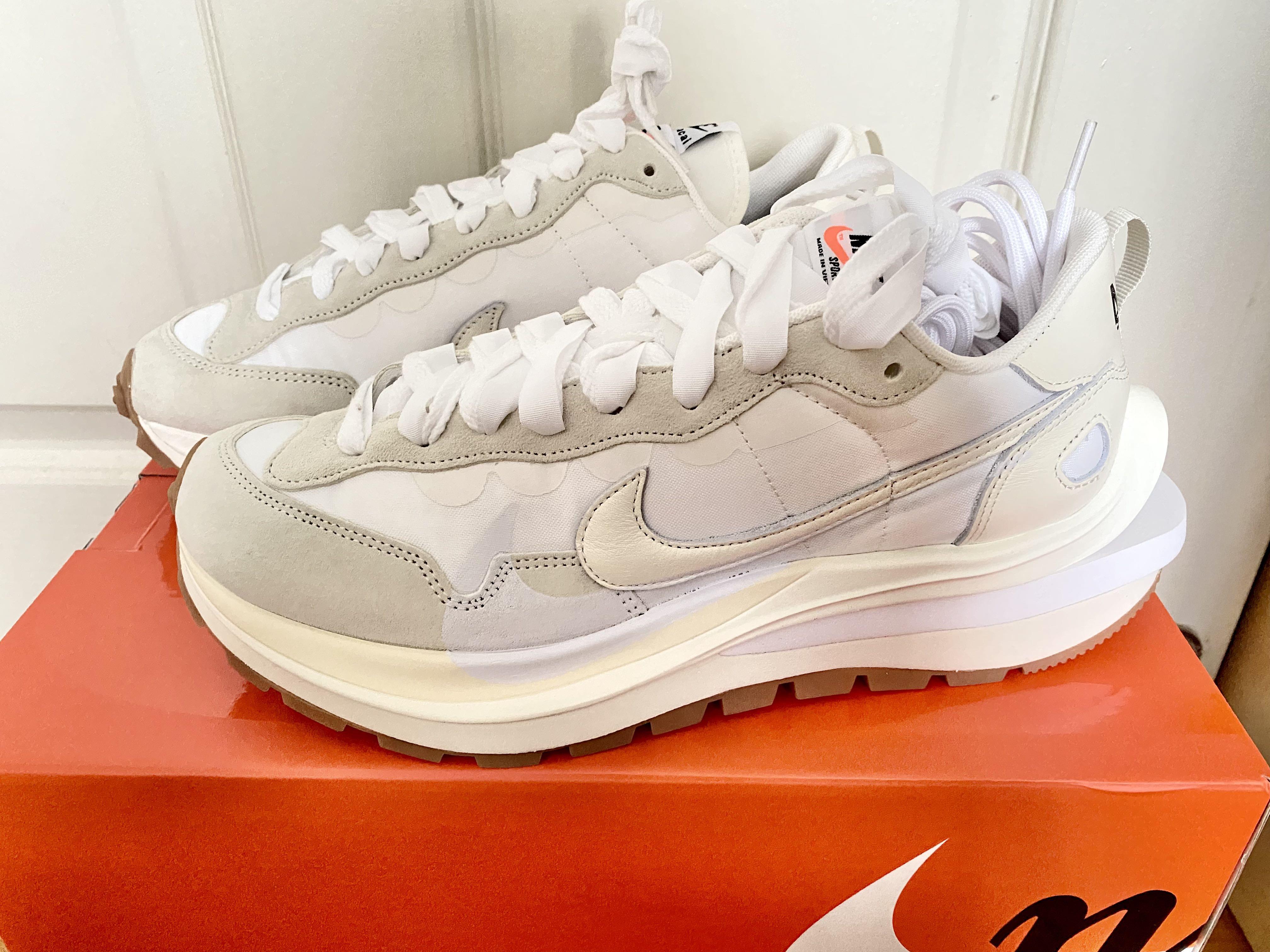 ホワイト NIKE - NIKE sacai 27.5cm Vapor Waffle Whiteの通販 by ぽち