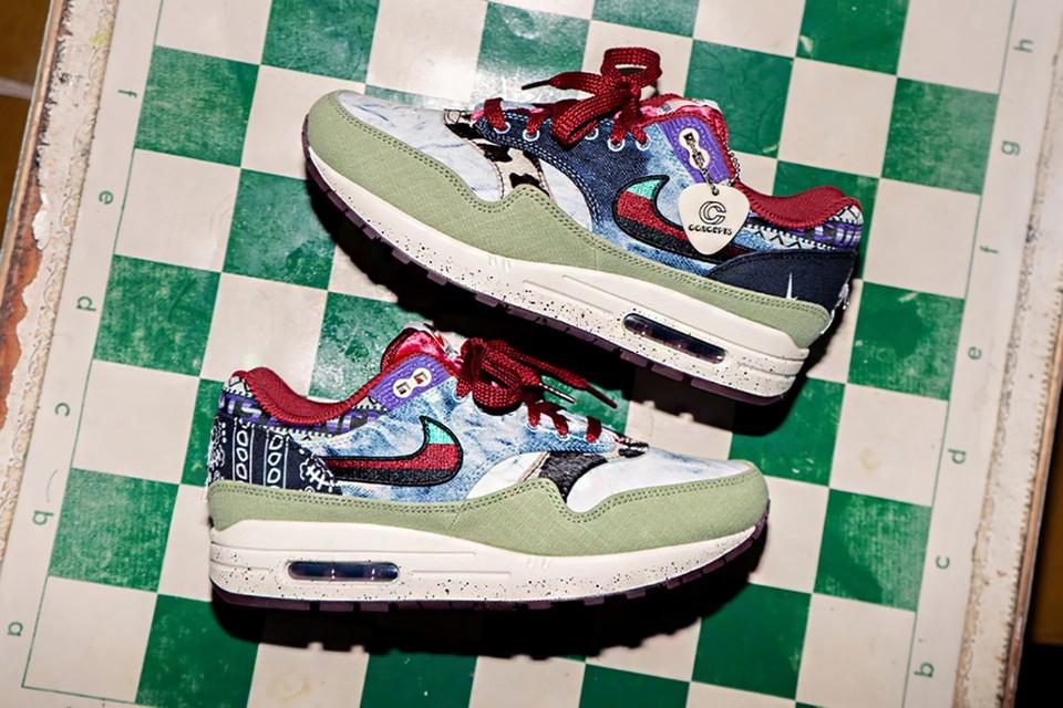 US12 Nike x Concepts Air Max 1 Men s Fashion Footwear Sneakers on Carousell