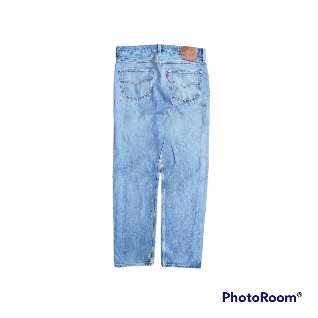 Distressed Levis 501xx Button - Fly 