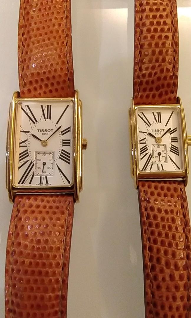 Vintage Tissot couple watch Men s Fashion Watches Accessories