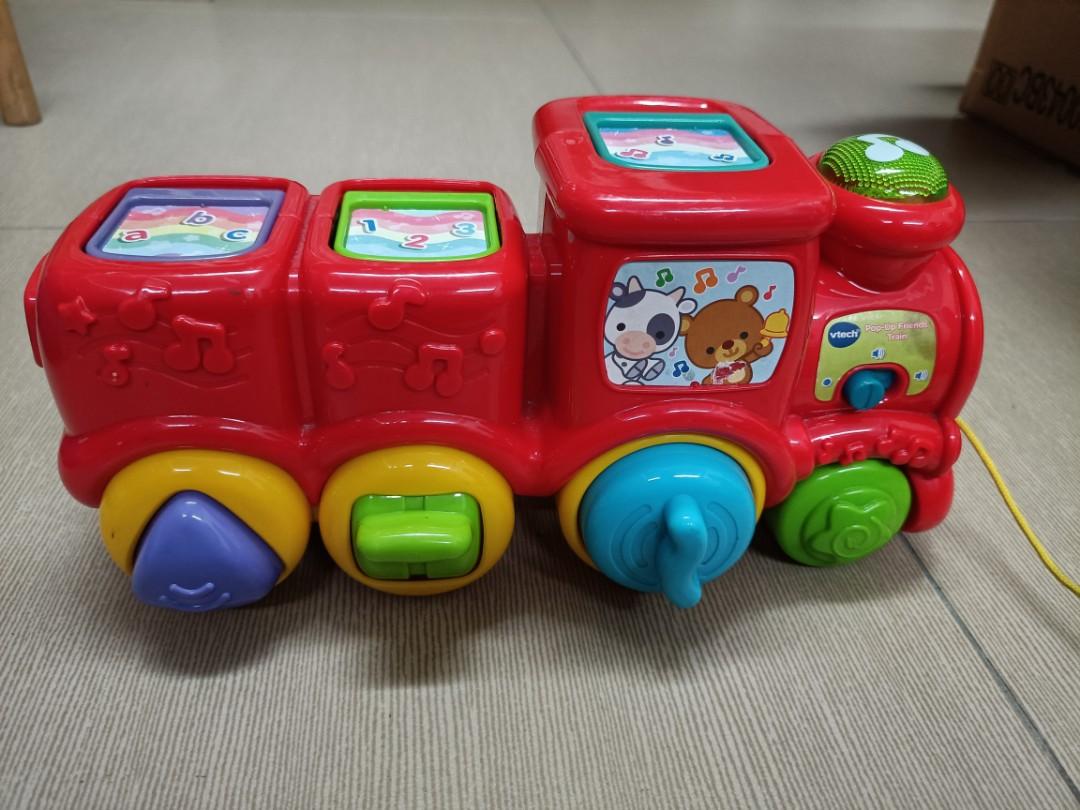 Vtech baby pop sale up friends train