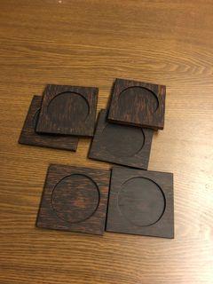 Wooden coasters