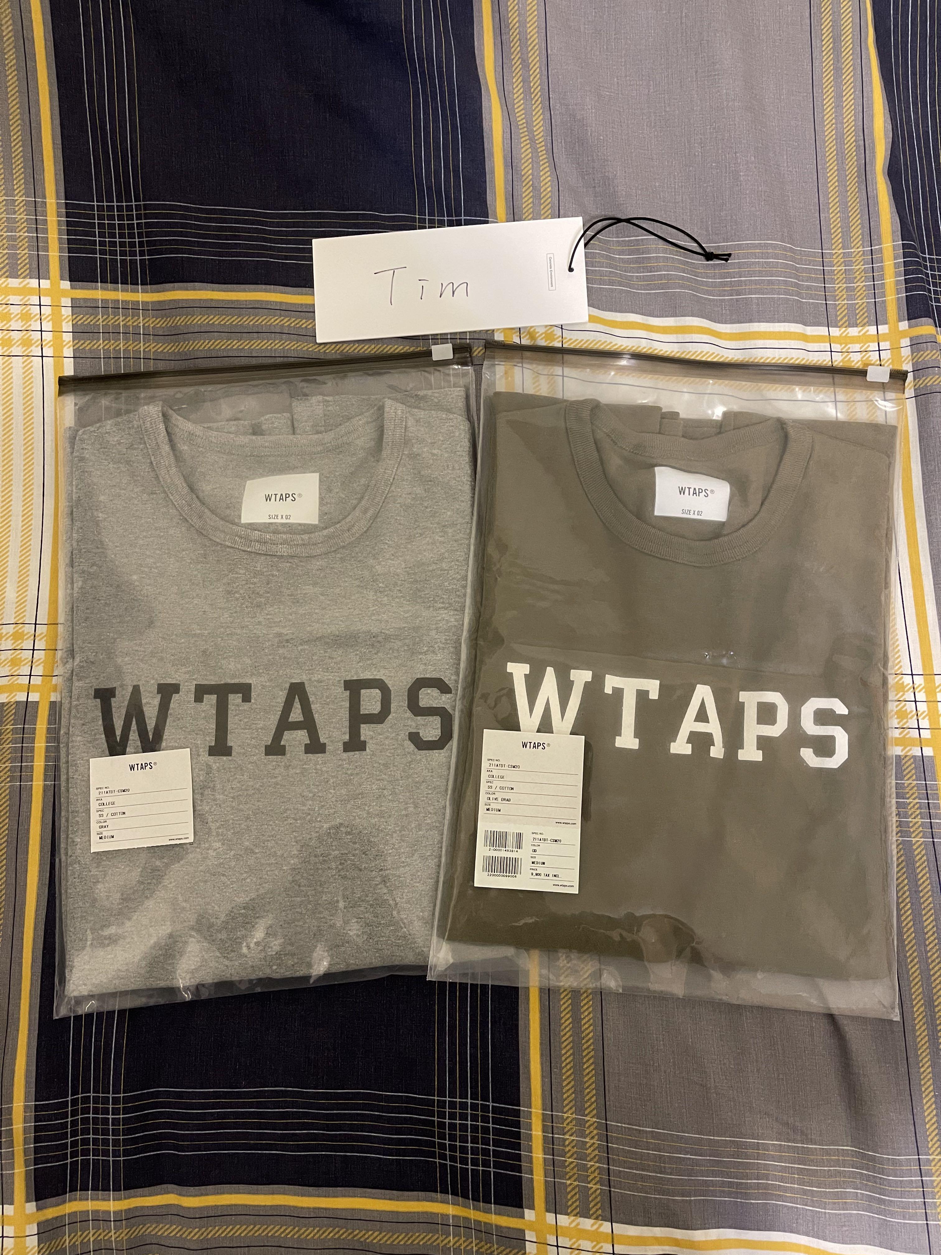 WTAPS カレッジ パーカー OD オリーブ X01 Sサイズ 売り出し特価