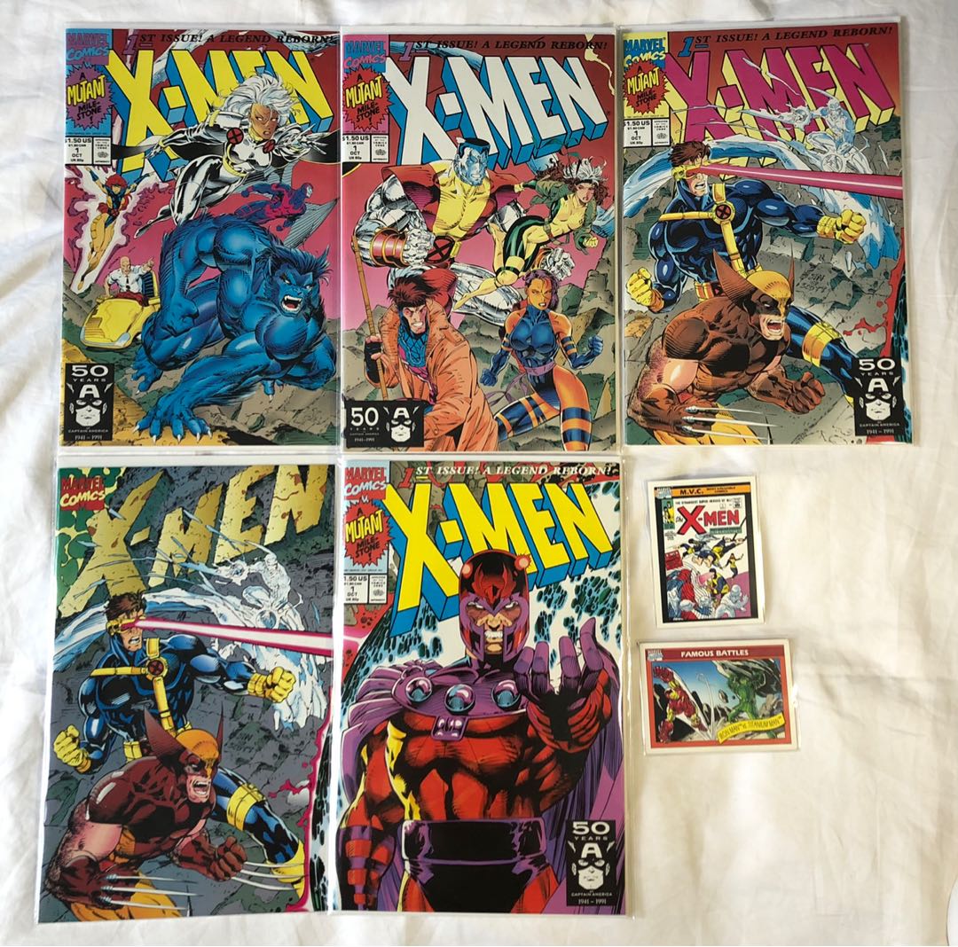 X-Men #1 (1991). Marvel. Claremont, Jim Lee., Hobbies & Toys, Books &  Magazines, Comics & Manga On Carousell