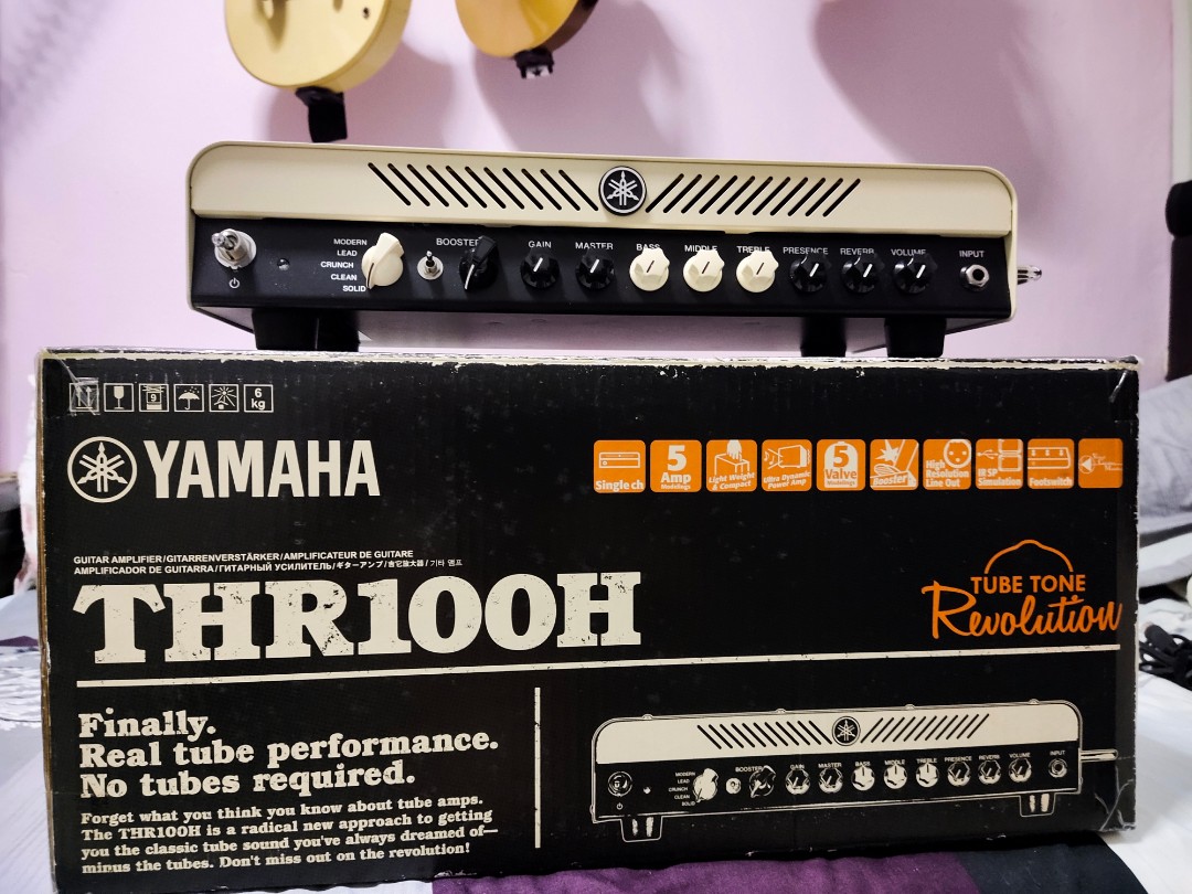Yamaha THR100 Head, Hobbies & Toys, Music & Media, Musical ...