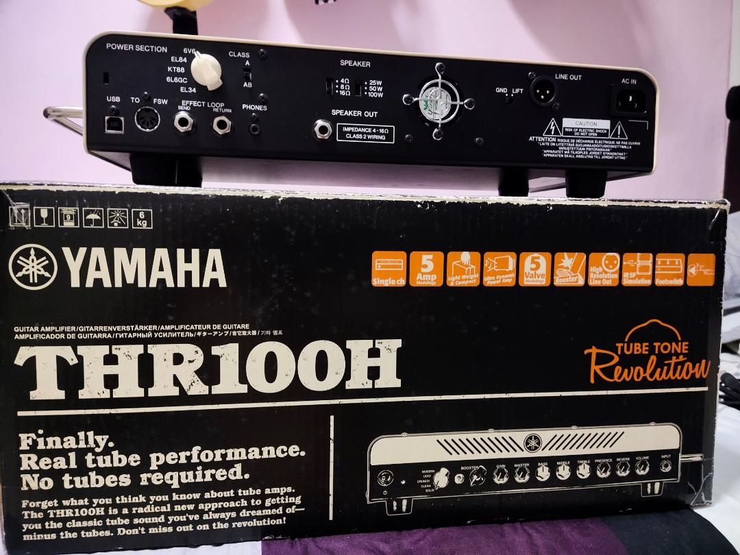 Yamaha THR100 Head, Hobbies & Toys, Music & Media, Musical ...