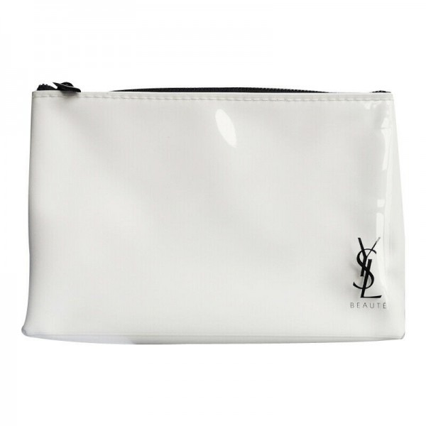 Ysl white store clutch