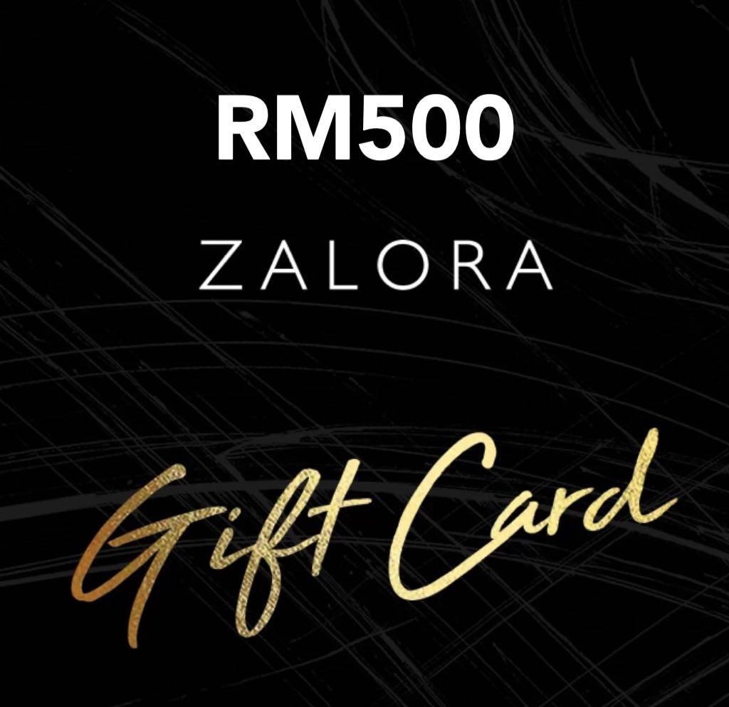 Zalora RM500 Gift Card, Tickets & Vouchers, Vouchers on Carousell