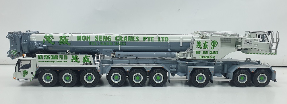 1:50 LIEBHERR LTM1750-9.1 MOBILE CRANE MOH SENG CRANES SINGAPORE