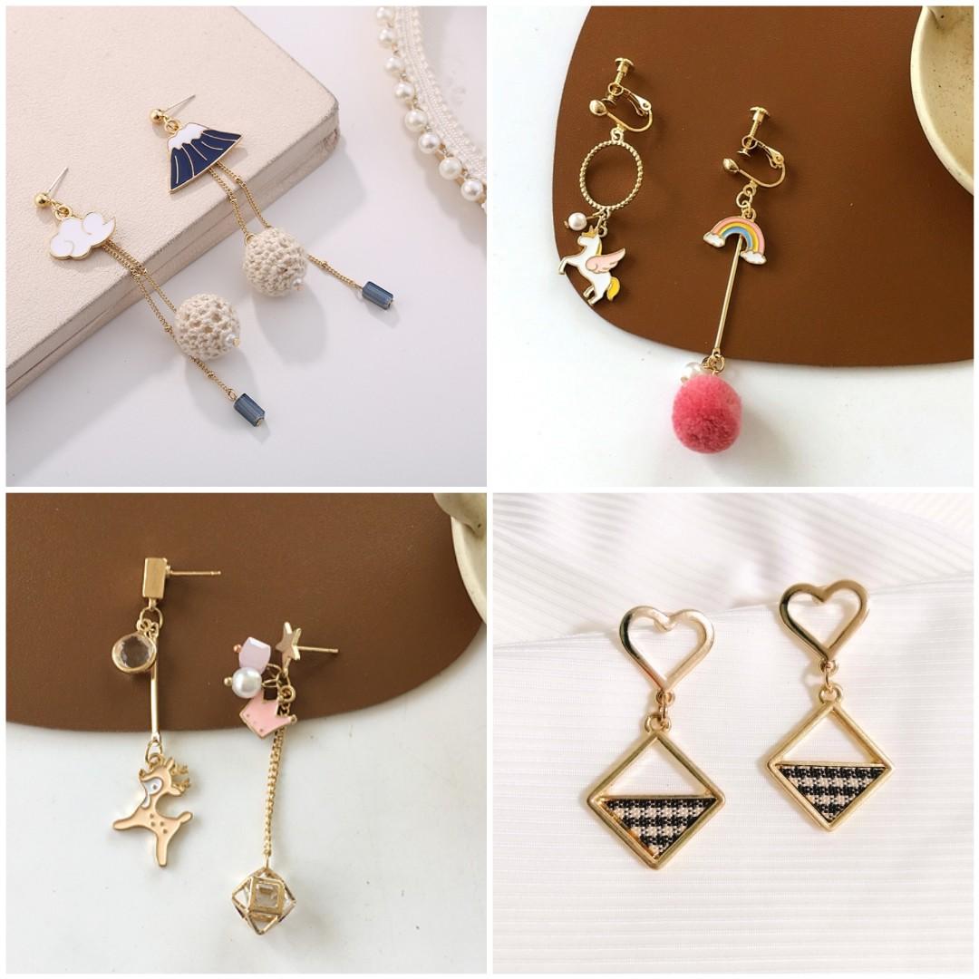 Casual online dangle earrings