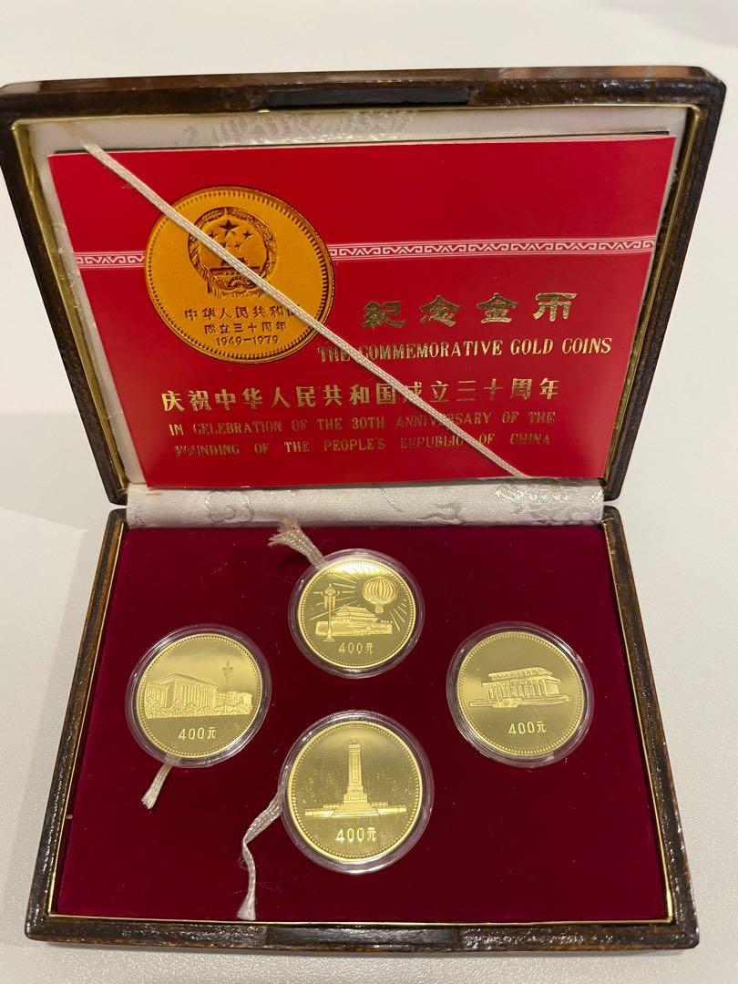 中華人民共和國成立30周年紀念金幣, 興趣及遊戲, 收藏品及紀念品, 古董 